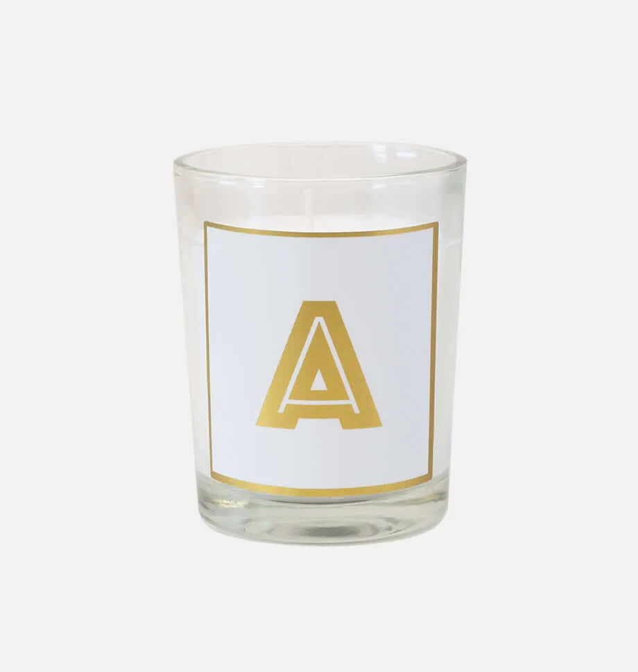 Alphabet Votive Candle - Letter A