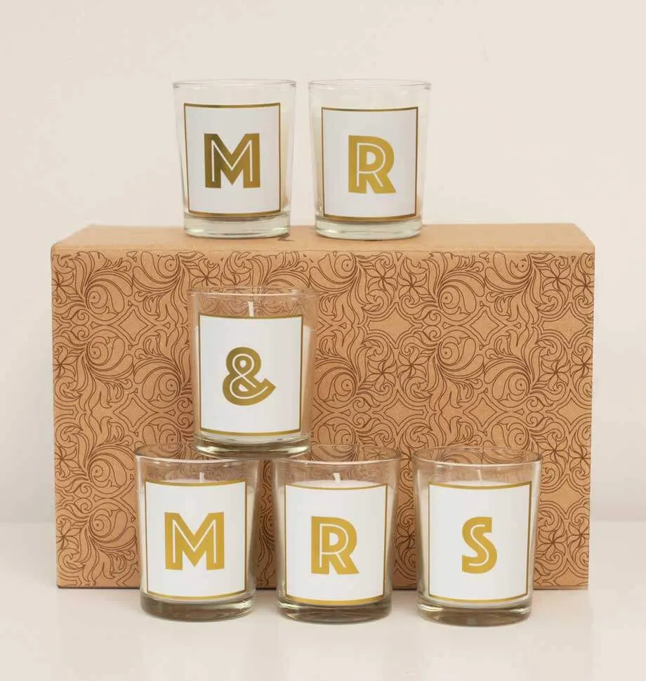 Alphabet Votive Candle - Letter E