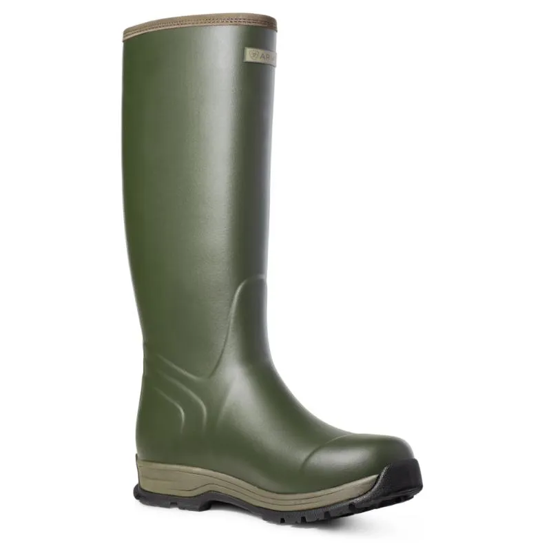 Ariat Burford Neoprene Mens Wellington Boot - Olive Night