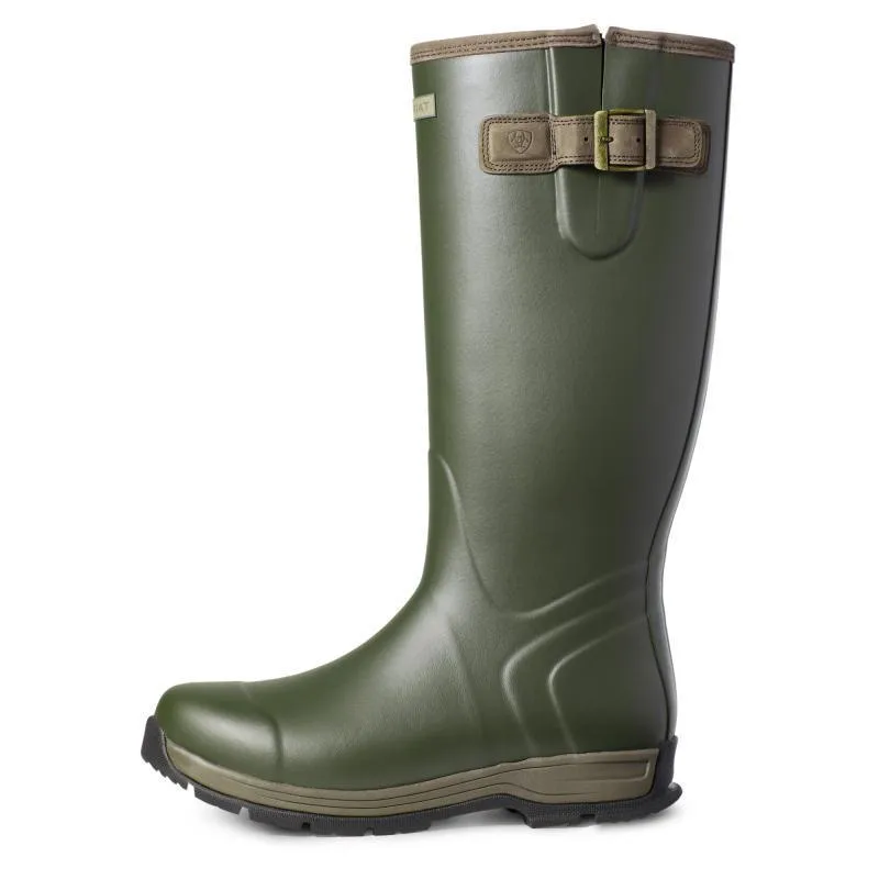 Ariat Burford Neoprene Mens Wellington Boot - Olive Night