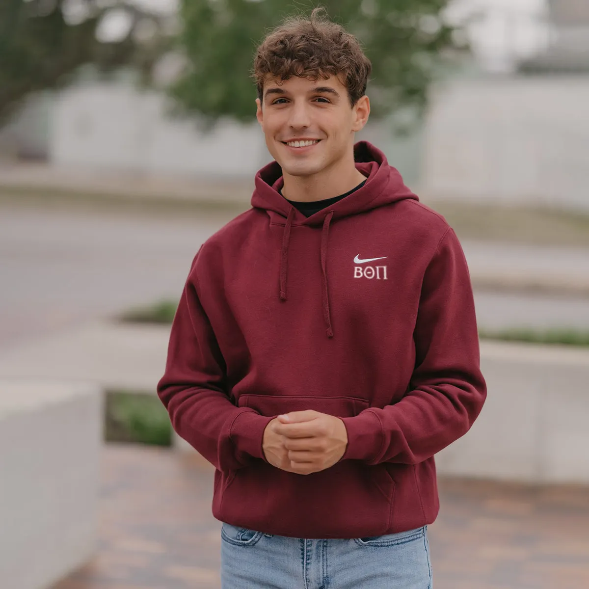 Beta Nike Embroidered Hoodie