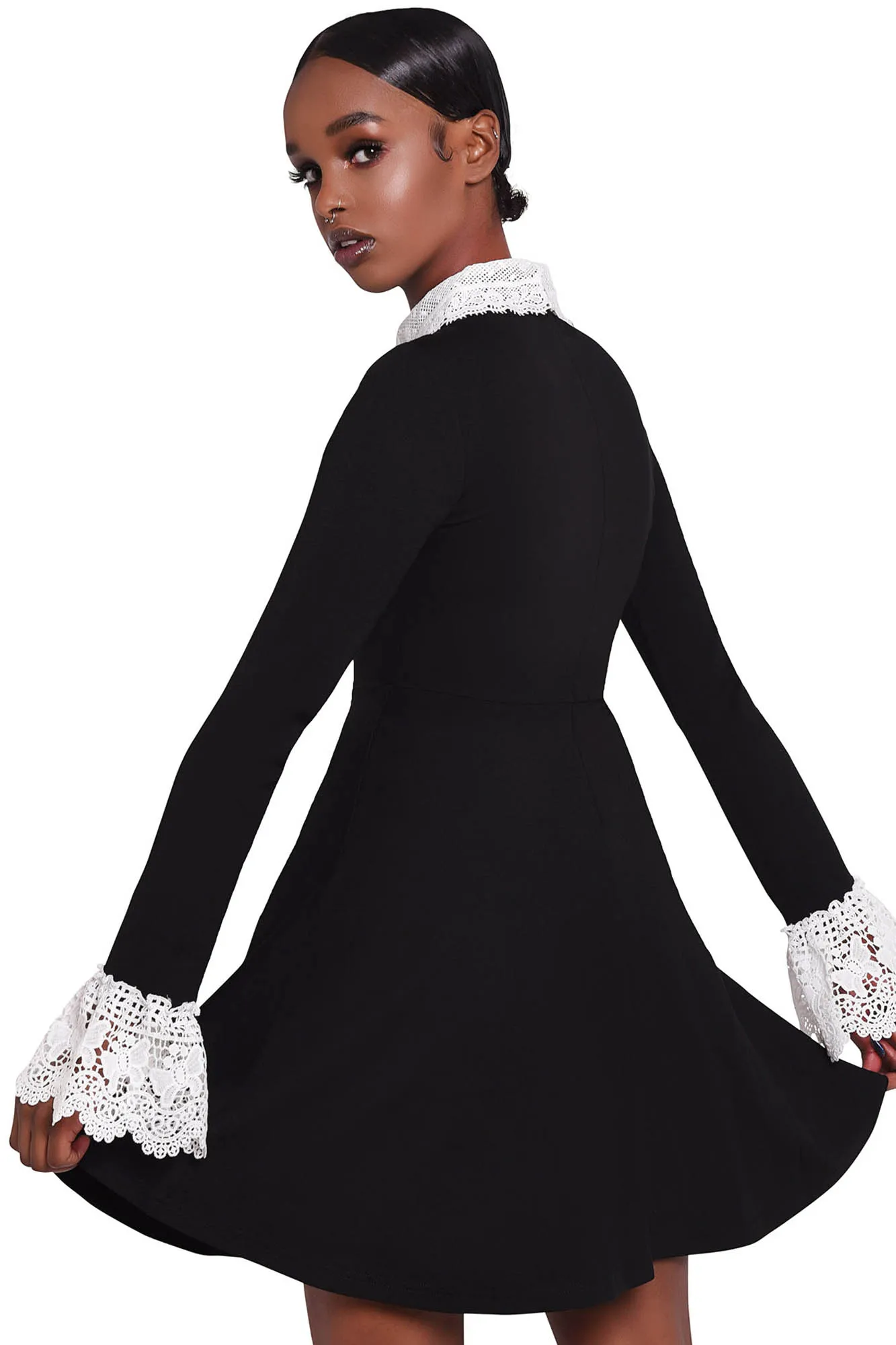 Blessed Be Collar Dress [B]