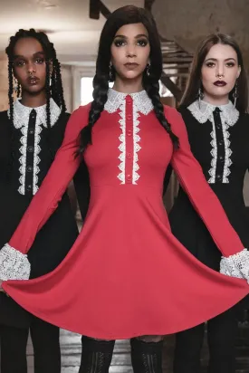 Blessed Be Collar Dress [BLOOD]