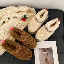 Braided Platform Slippers