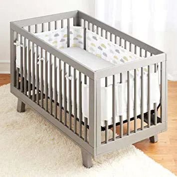 Breathable Baby Four Sided Mesh Cot Liner