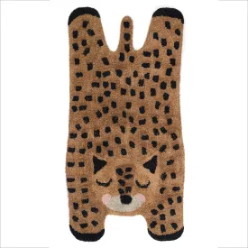 Children's Little Cheetah Shaggy Rug