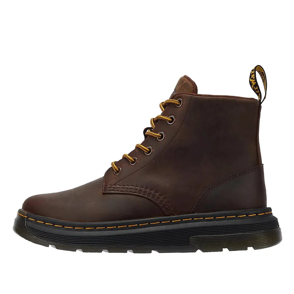 Dr. Martens Crewson Chukka Crazy Horse Dark Brown Boots