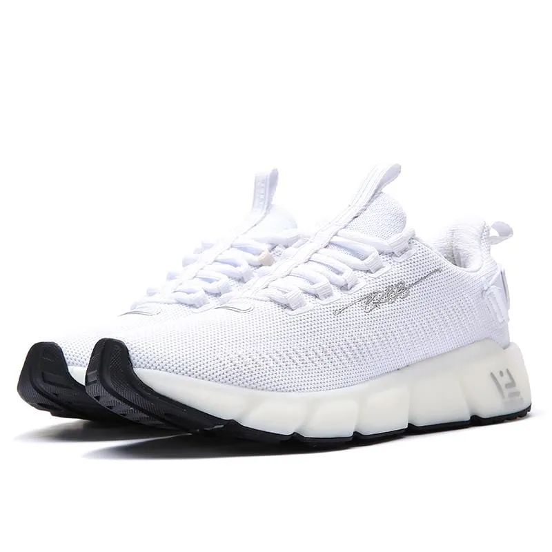 Erke Jogging Women Running Shoes White