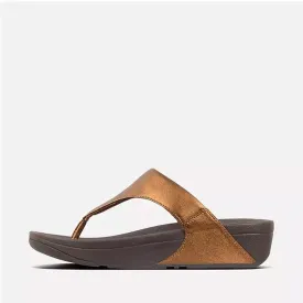 Fitflop Women Lulu Leather Toepost |I88-012| Bronze