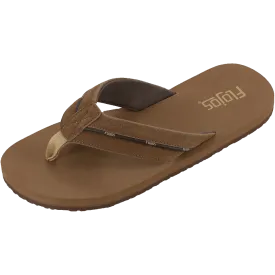 Flojos Mens Kona Brown Tan