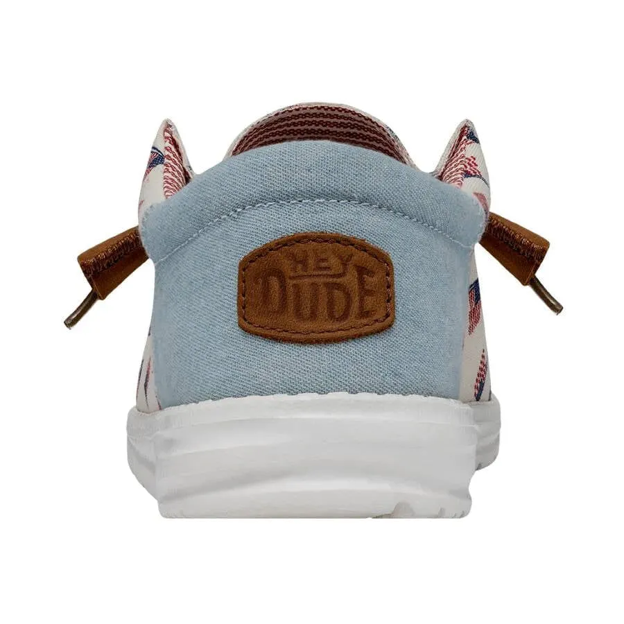 Hey Dude Mens Wally Americana Flag