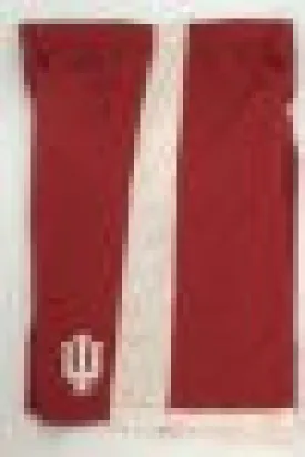 Indiana Hoosiers Adidas Red with White/Beige Stripes Youth Shorts