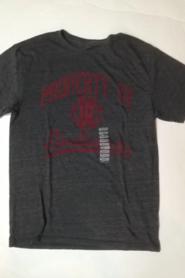 Indiana Hoosiers Adult Adidas Black Basketball Property Shirt