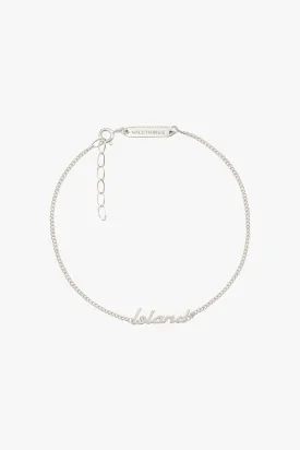 Island bracelet silver