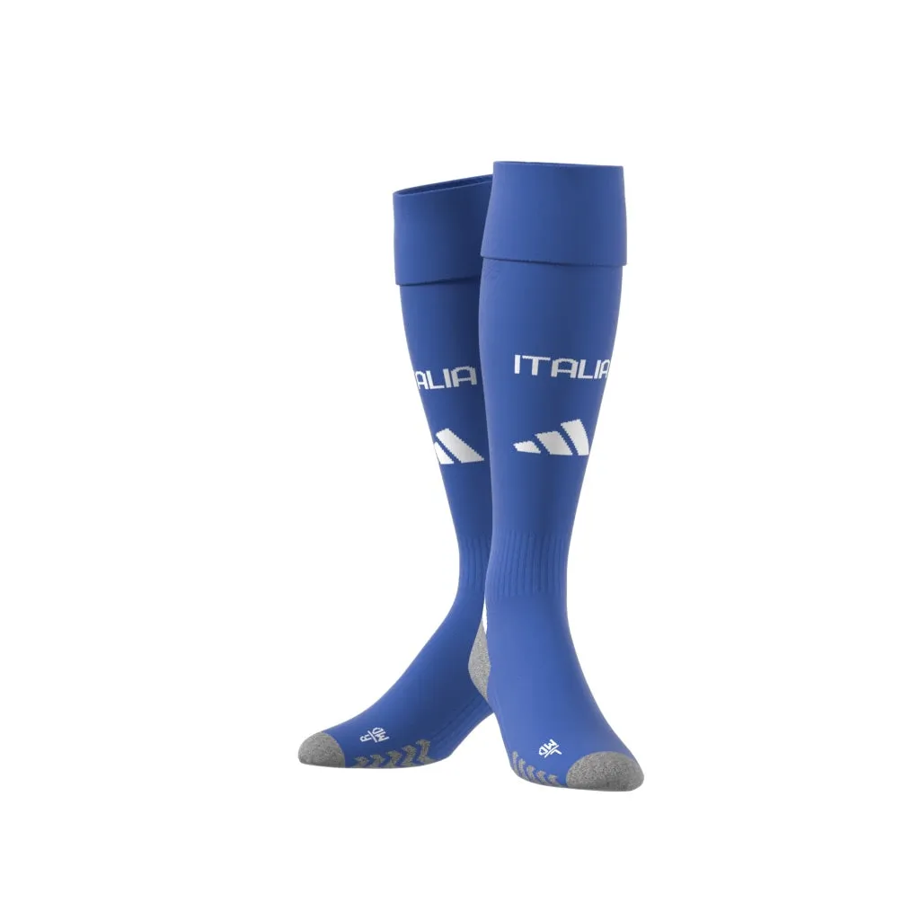 Italy 2024 Adidas Home Socks Blue