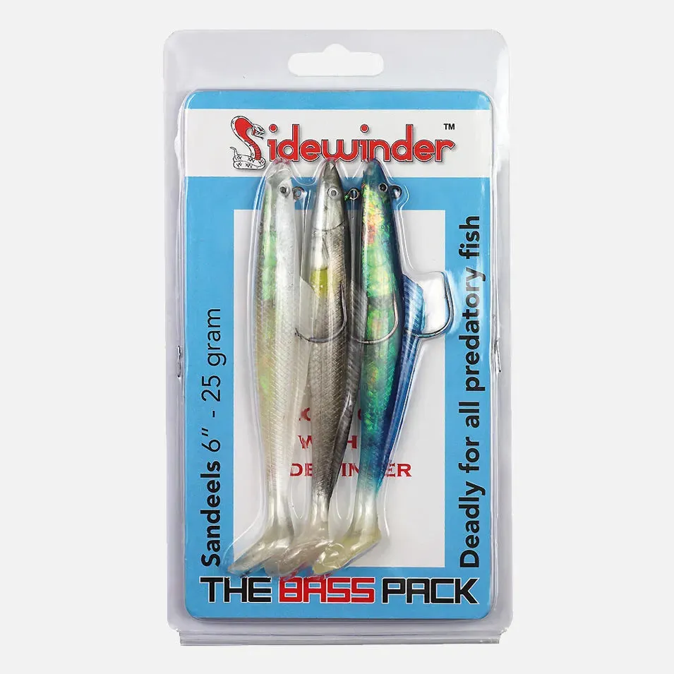 Kiddy Sidewinder Sandeels - 10cm 10 gram pack 4