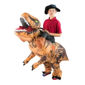 Kids Inflatable Premium T - Rex Dinosaur Costume