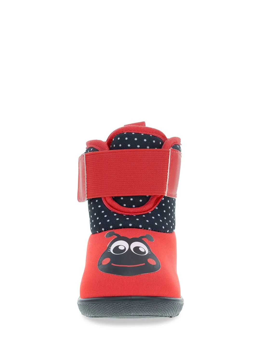 Kids Lucy Ladybug Baby Boot - Red