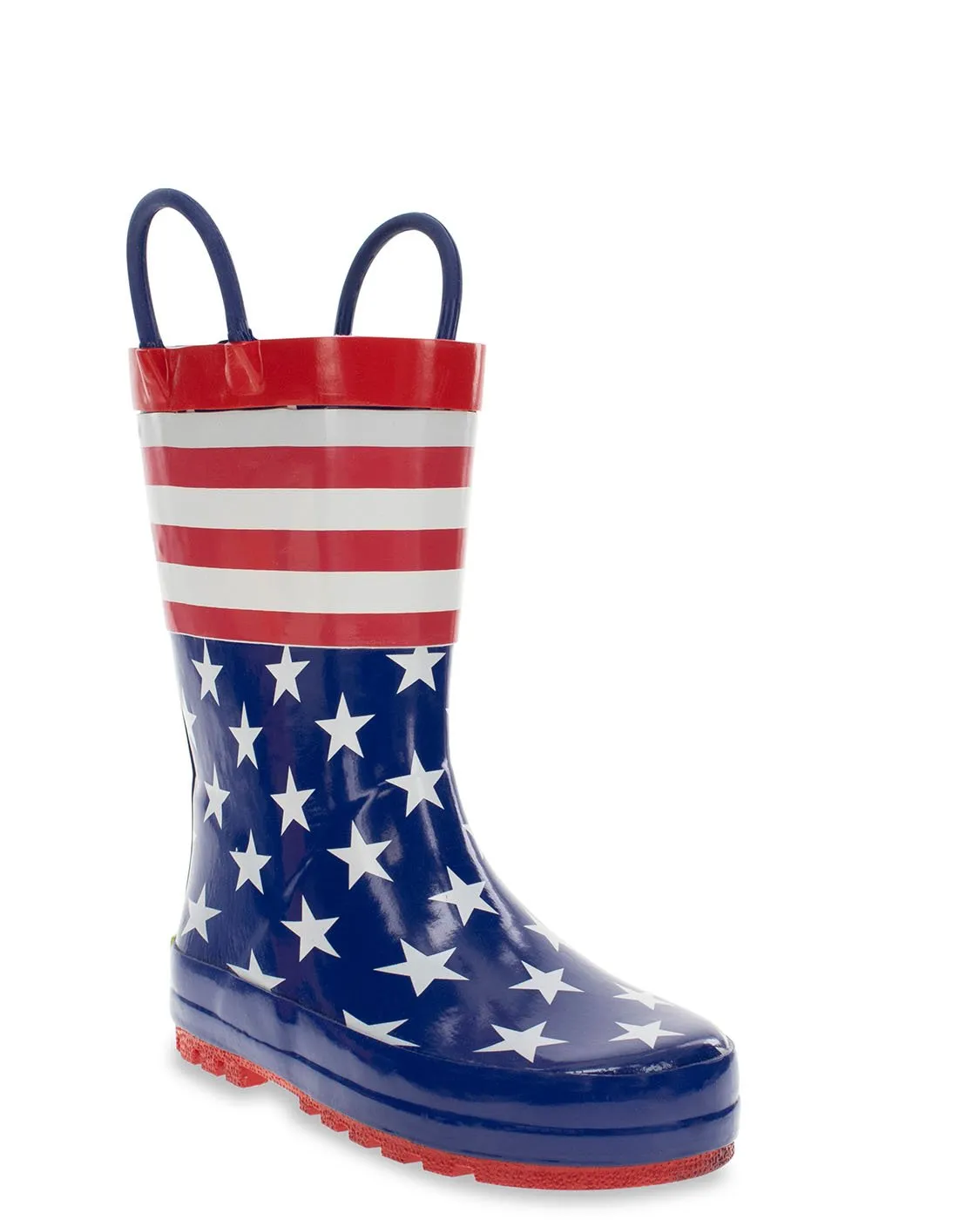 Kids Old Glory Rain Boot - Blue