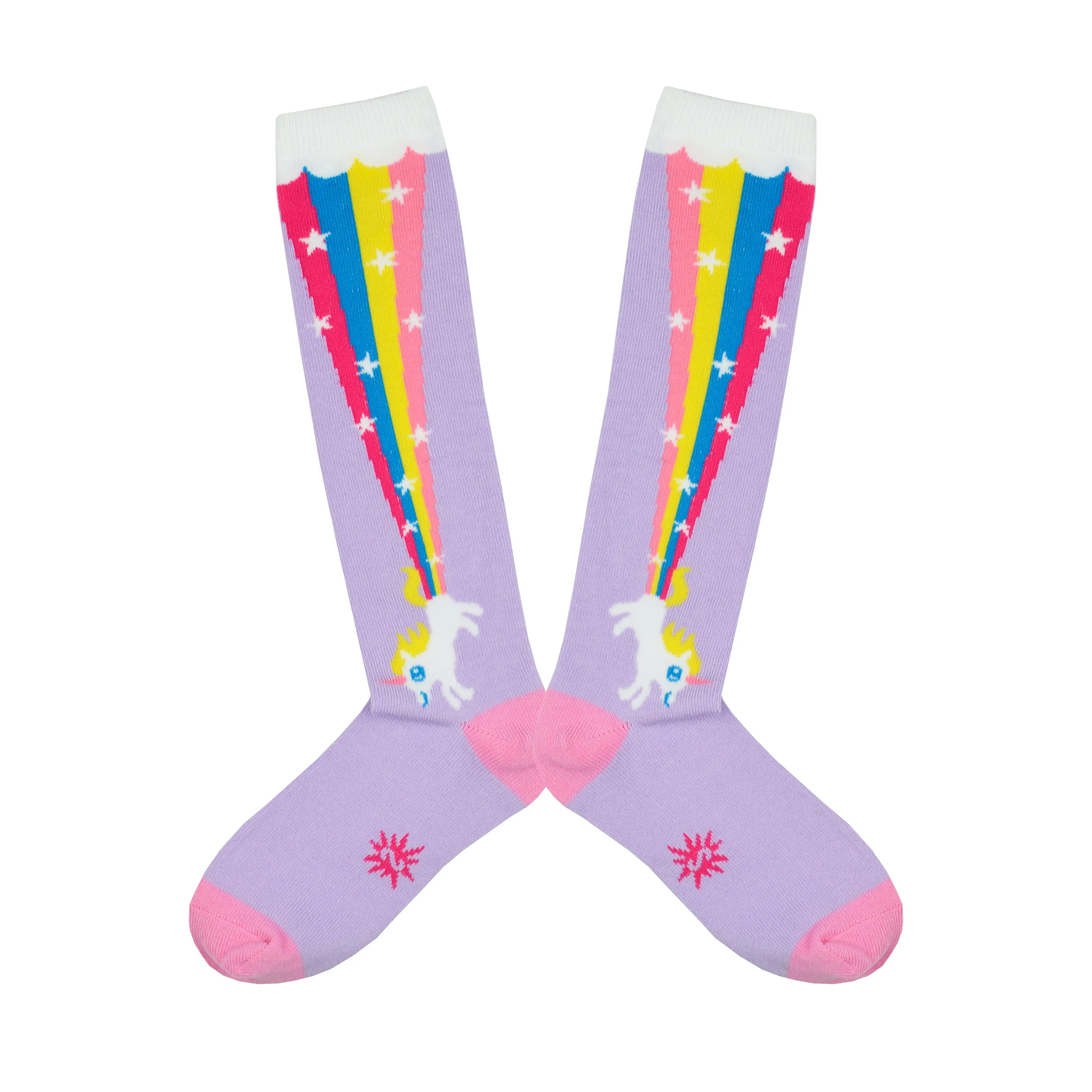 Kid's Rainbow Blast Knee High Socks