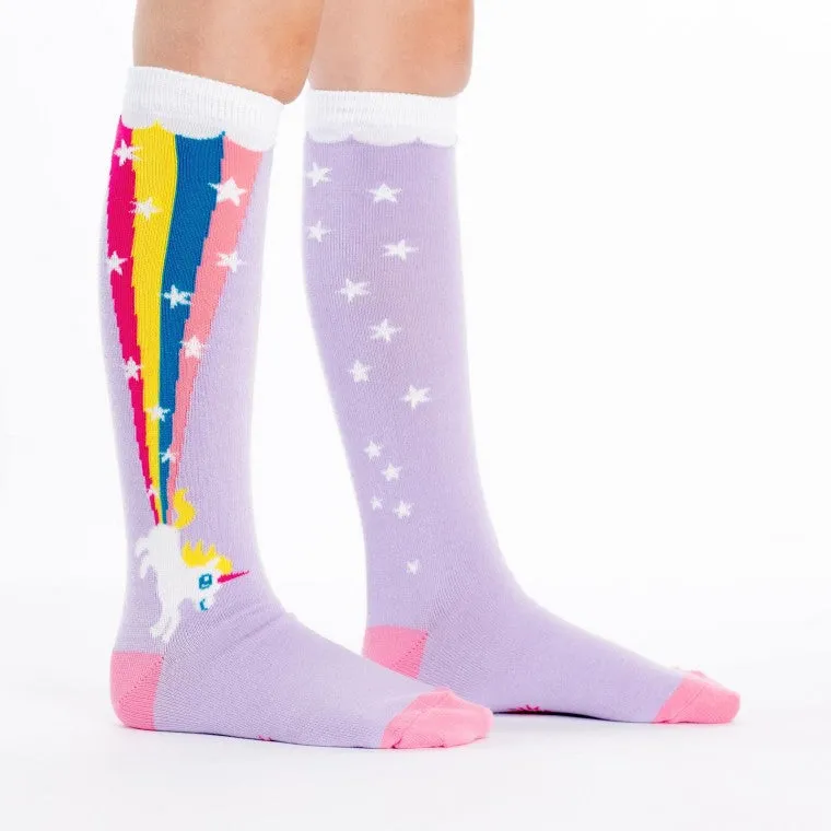 Kid's Rainbow Blast Knee High Socks