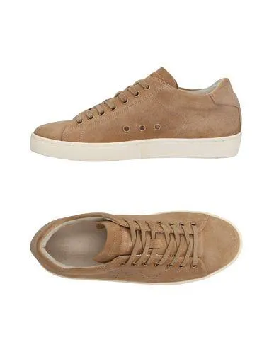 Leather Crown Man Low-tops & sneakers Camel 6 UK