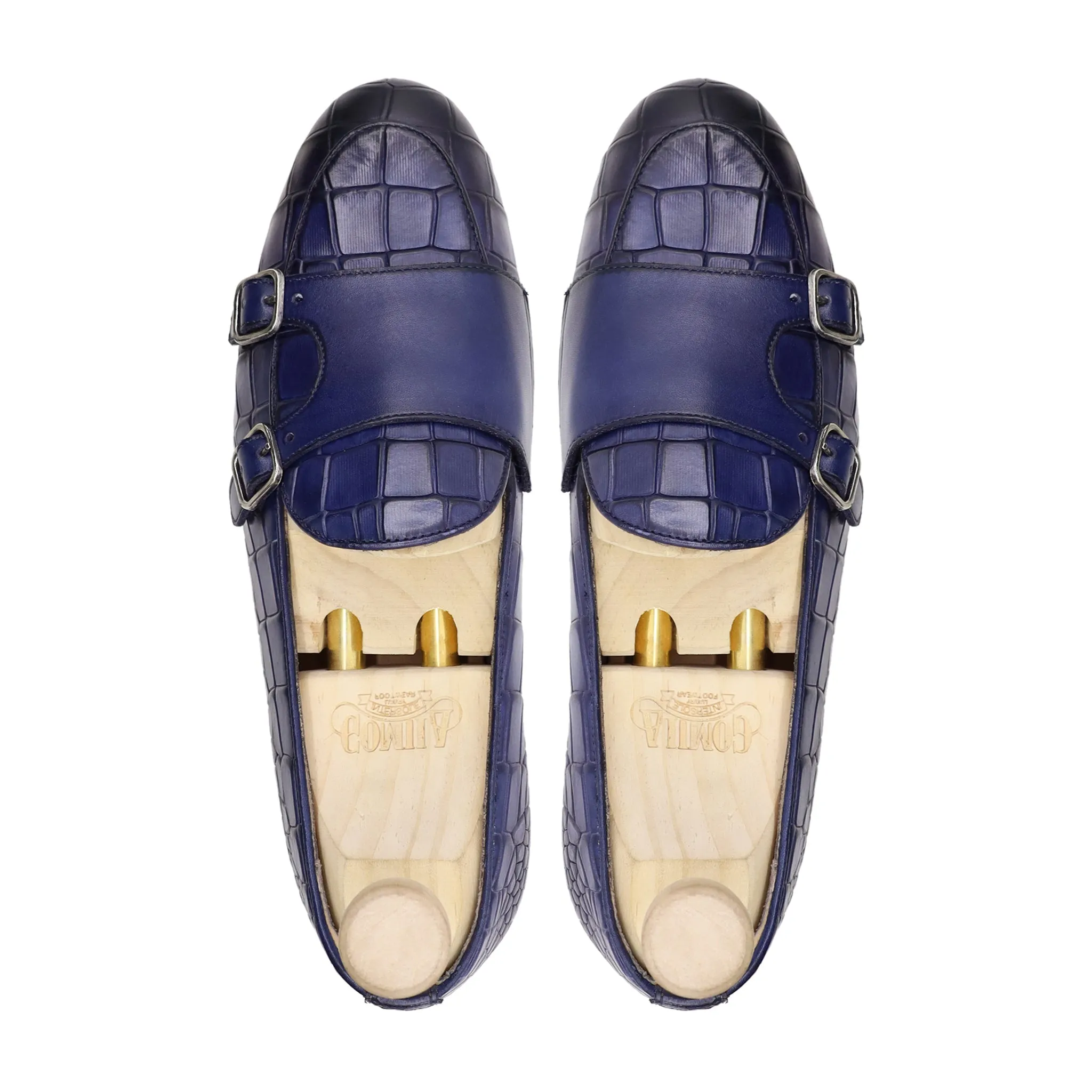 Medellin - Men's Blue Calf Leather Loafer