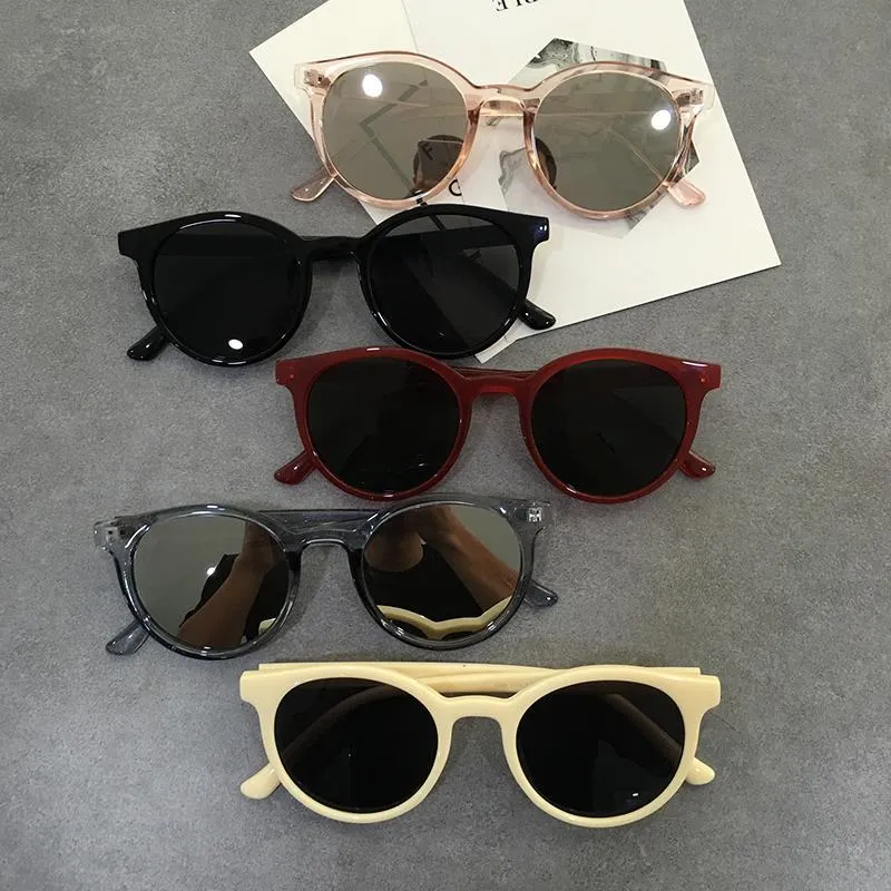 Mirror Shades Round Trendy Sunglasses