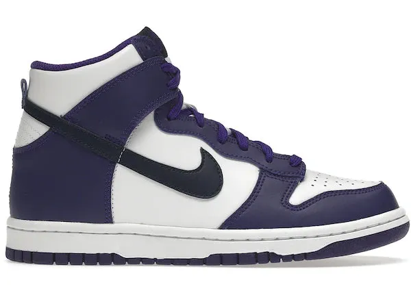 Nike Dunk High Electro Purple Midnight Navy (GS)