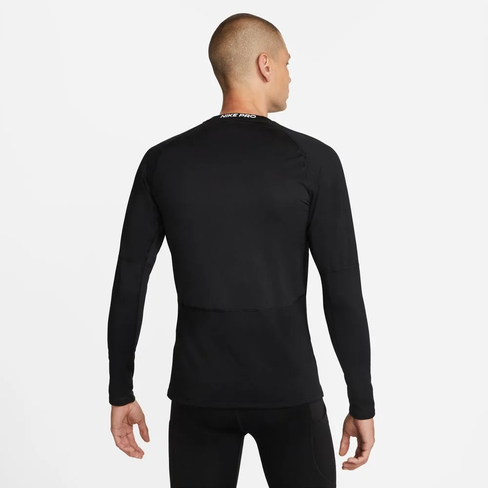 Nike Pro Warm Men's Long-Sleeve Crew Top