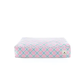 Ohpopdog Peranakan Inspired Bibik Pink 14 Microbeads Dog Bed