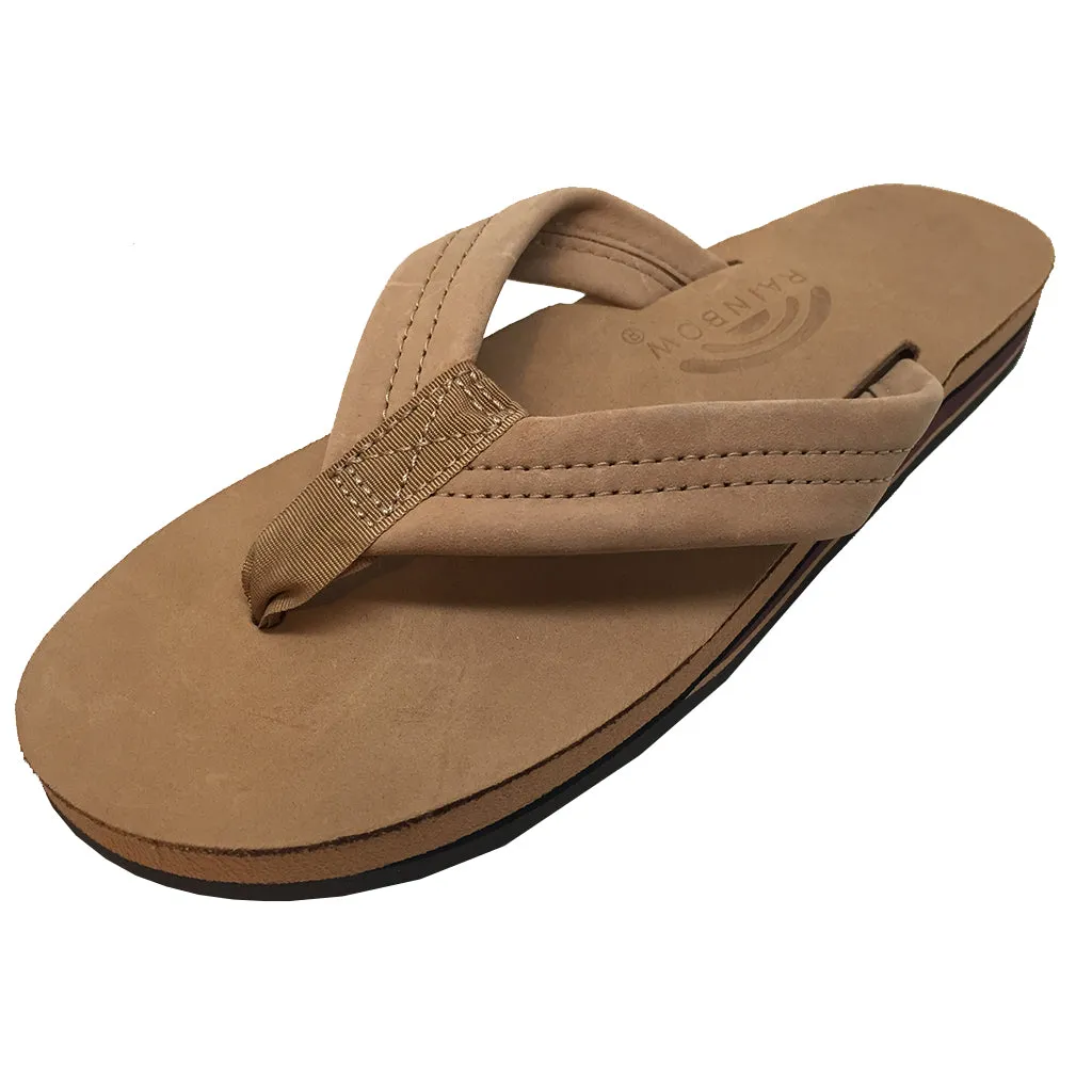 Rainbow Sandals Women's Premier/Classic Leather Double Layer With Arch - Sierra Brown