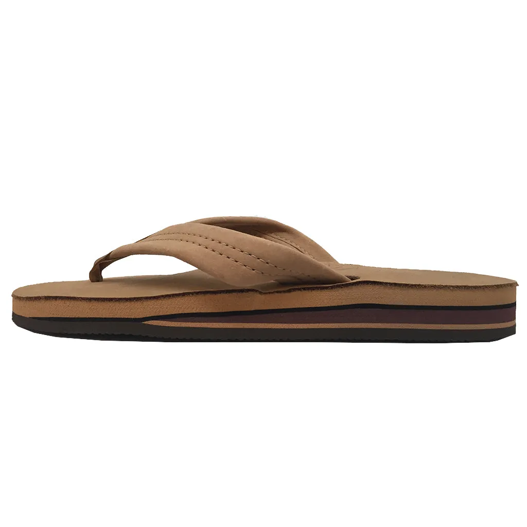 Rainbow Sandals Women's Premier/Classic Leather Double Layer With Arch - Sierra Brown