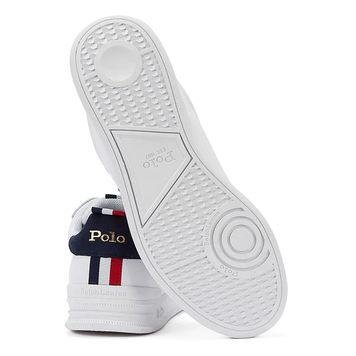 Ralph Lauren Hrt Ct II Sneakers Low White Trainers