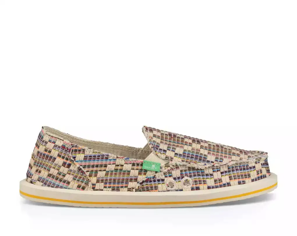 Sanuk Womens Donna Weave Natural