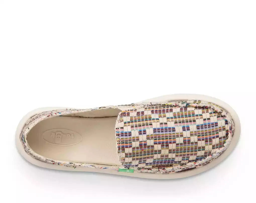 Sanuk Womens Donna Weave Natural