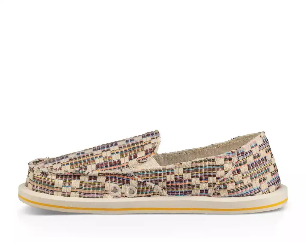 Sanuk Womens Donna Weave Natural