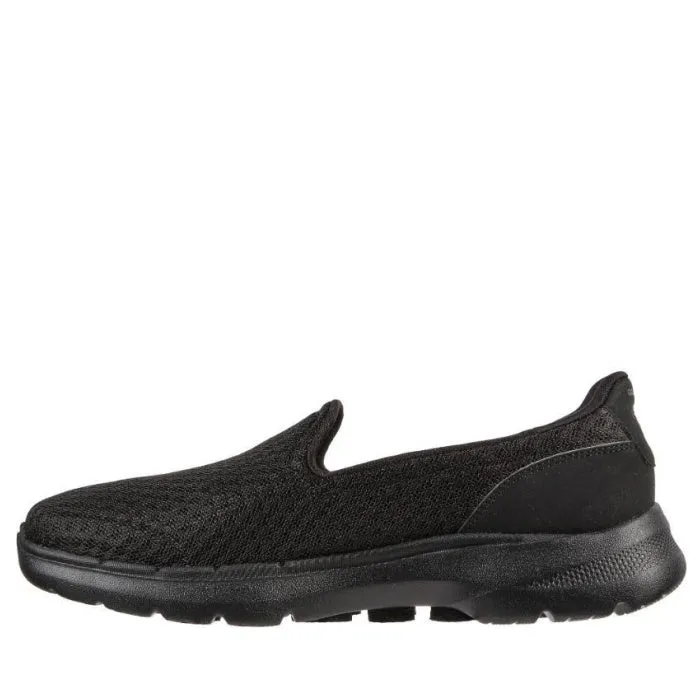 Skechers Go Walk 6 Big Splash All Black Slip on Clearance