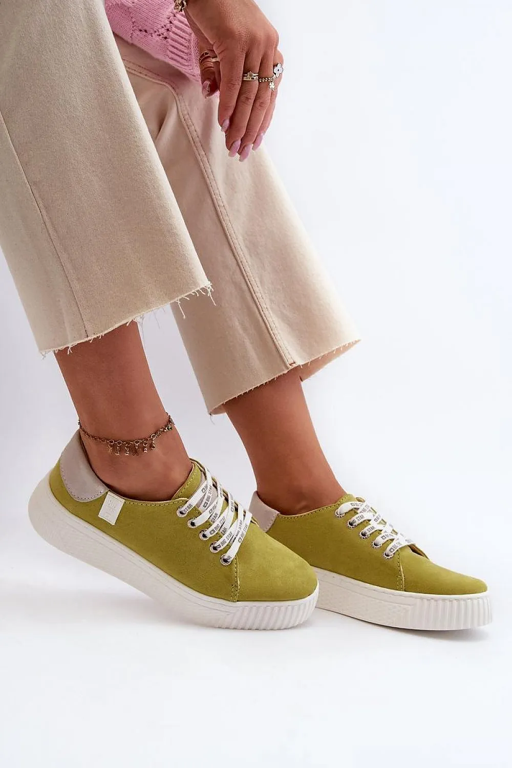 TEEK - Moss BG Tied Sneakers