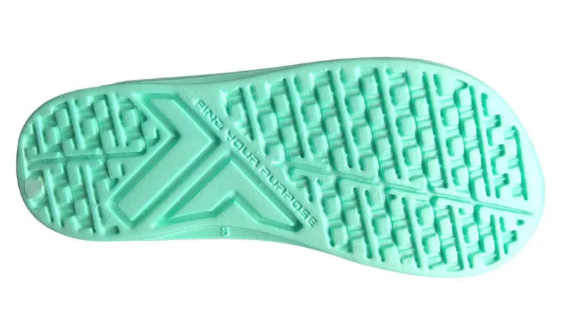 Telic Energy Flip Flop Seafoam Pearl