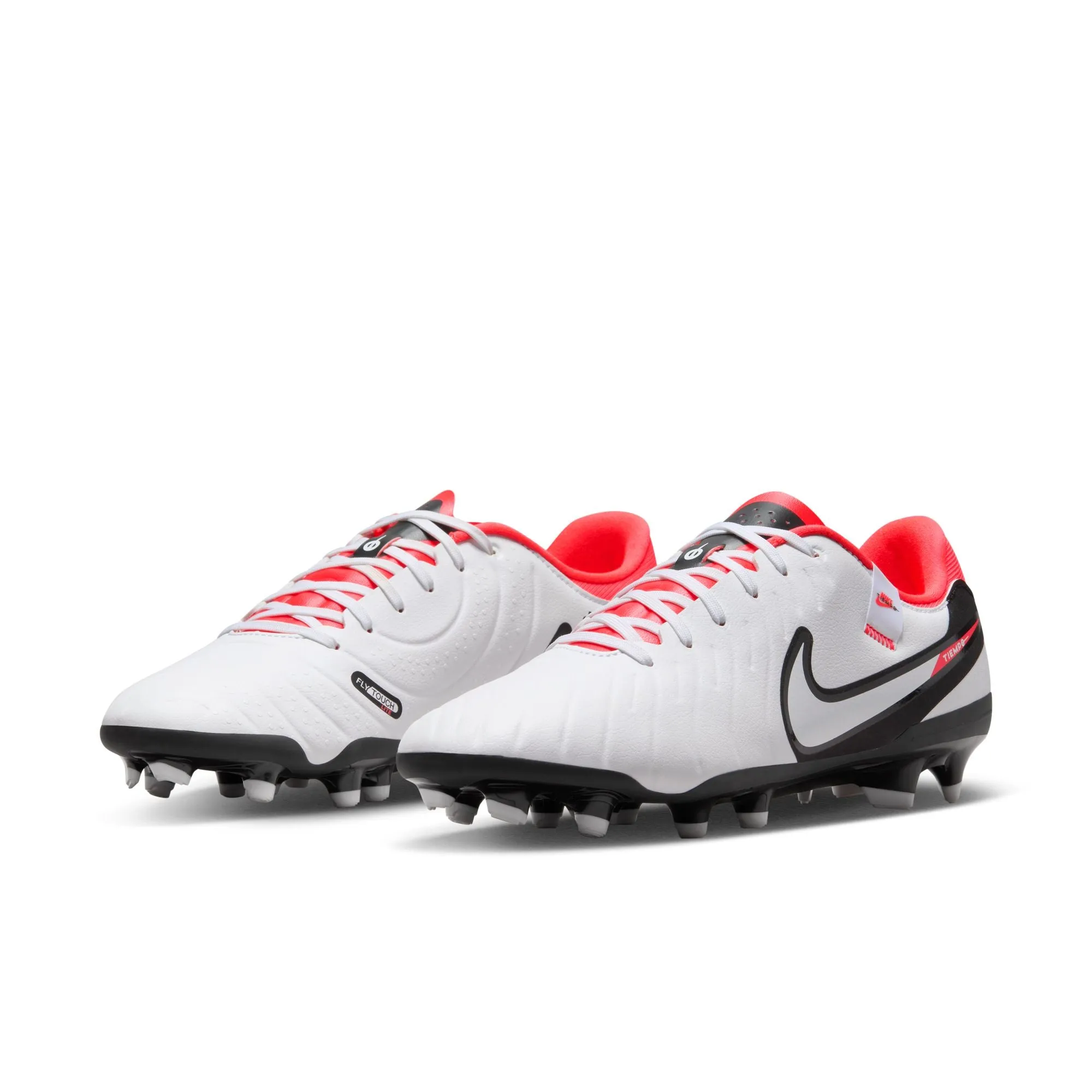 Tiempo Legend 10 Academy FG/MG [White/Bright Crimson/Black]