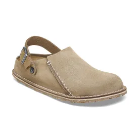 Women's Lutry Narrow Gray Taupe Suede