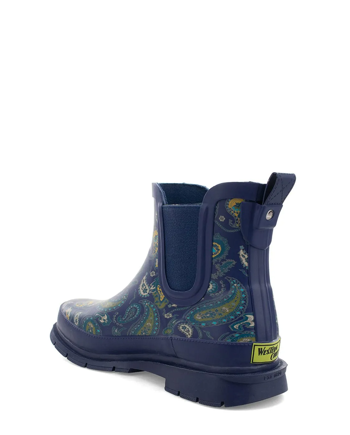 Women's Paisley Chelsea Rain Boot - Blue